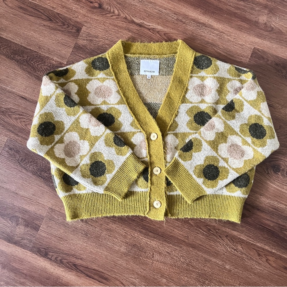 Rita Row Cardigan Pomo Floral